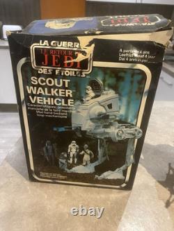 Vintage star wars at-st scout walker 1982