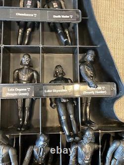 Vintage star wars darth vader carry case Lots Of Darth Vader figures OT