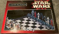 Vintage star wars edition chess set