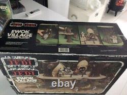 Vintage star wars ewok village boxed and complete