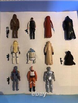 Vintage star wars figures 1977-79 bundle x11