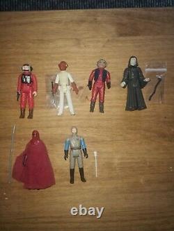 Vintage star wars figures Including Last 17 Job Lot