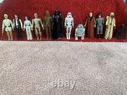 Vintage star wars figures job lot bundle