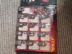 Vintage star wars pin collection