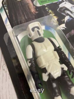 Vintage star wars return of the JEDI biker scout? On reproduction card