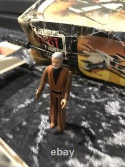 Vintage star wars x wing fighter /skywalker/oby One/yoda