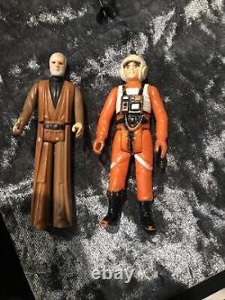 Vintage star wars x wing fighter /skywalker/oby One/yoda