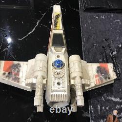 Vintage star wars x wing fighter /skywalker/oby One/yoda