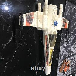 Vintage star wars x wing fighter /skywalker/oby One/yoda