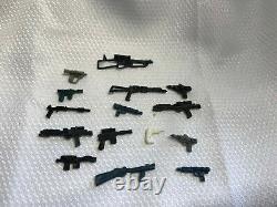 Vtg 1970's-80's Star Wars Action Figures Collection Weapons And Accessories Lot