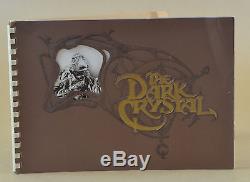 Vtg Jim Henson Brian Froud Dark Crystal Photo Album Press Release Program Kit