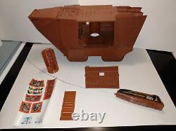 WORKING STAR WARS Radio Controlled Remote Jawa Sandcrawler Complete VTG Kenner