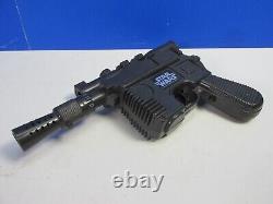 WORKING vintage star wars LASER PISTOL HAN SOLO BLASTER GUN kenner 1978 complete