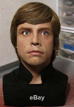 1/1 Lifesize Custom Buste Luke Skywalker Vintage Pre Starer Star Wars Vintage