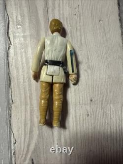 1977 Édition Vintage Star Wars Luke Skywalker Garçon de Ferme Cheveux Blonds Sabre Bleu Rare