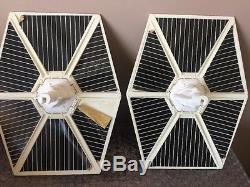 1977 Star Wars Tie Fighter Navire Vintage Kenner Avec Boîte Et Instructions Look