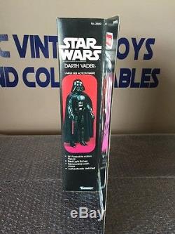 1977 Vintage Kenner Star Wars Darth Vader 15 Cas Acrylique Scellé Par Usine Misb