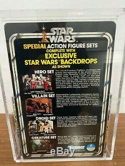 1978 Pack Vintage Kenner Star Wars 3 Series 2 Set Hero Afa 85 B85 W90 F85