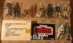 1980 Vintage Kenner Jcpenney Star Wars 10-pack Esb Baggie Figure Mailer Paquet