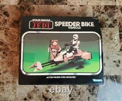 1983 Speeder Vélo Véhicule Star Wars Vintage Original Nouveau Scellé Misb