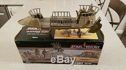 1984 Star Wars Kenner Vintage Potf Tatooine Skiff Complet Avec Box! Rare