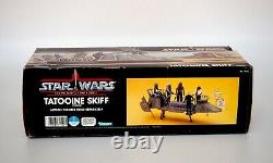 1984 Star Wars Potf Tatooine Skiff Vintage Kenner Vehicle Mint With Box, Carte