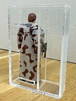 ++ 1984 UKG 90 VINTAGE STAR WARS MANTEAU TRENCH HAN SOLO COL CAMOUFLAGE SANS COO ++