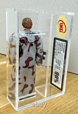 ++ 1984 UKG 90 VINTAGE STAR WARS MANTEAU TRENCH HAN SOLO COL CAMOUFLAGE SANS COO ++