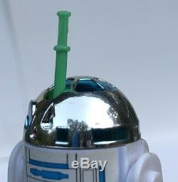 1984 Vintage Star Wars R2-d2 Authentique Pop Up Saber Action Figure Last 17 Potf