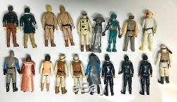 31 Figurines D'époque Kenner Star Wars Empire Strikes Back, Coffret Esb & Lot D'armes