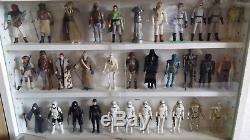 33 Star Wars Vintage Figuren! Original Waffen Und Zubehör! Aus Der Vitrine