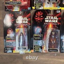 34x Grand Ensemble de Figurines Vintage Star Wars Episode 1 Neuf en Stock Ancien