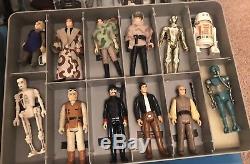 49 Figurines D'action Vintage Star Wars À La Menthe Luke Leia Han Obi Wan Presque Complète