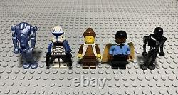 5 Lego Star Wars Random Minifigures Lot + Extras Rare Nouveaux Collecteurs De Vintage