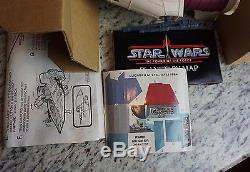 A-wing Fighter 1984 1985 Star Wars Droids Complet Vintage W Inserts Travail
