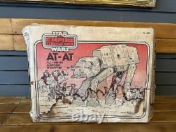 AT-AT Walker Star Wars Vintage Boîte Originale & Canons de Menton 100% Complet Boîte ATAT.