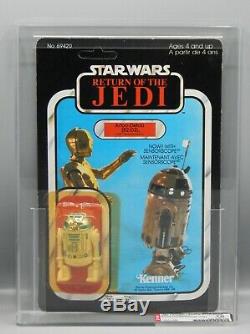 Afa 70 Vintage Kenner Star Wars De L'action R2-d2 Figure Moc Jouet 77 Dos
