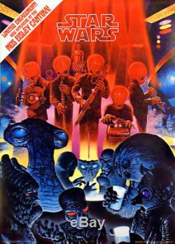 Affiche Vintage De Cantine De Star Wars 1978 De Fan De Star Wars