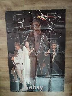 Affiche Vintage Star Wars 1977 par Scandecor Environ 100 cm x 68 cm