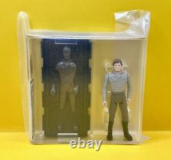 Ancien Kenner Star Wars Dernier 17 Han Solo & Carbonite Complet UKG Évalué à 85%