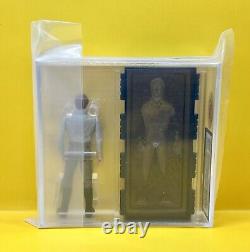 Ancien Kenner Star Wars Dernier 17 Han Solo & Carbonite Complet UKG Évalué à 85%