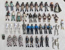 Assortiment de 107 figurines vintage Star Wars en gros lot