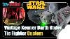 Autocollants Personnalisés Vintage Star Wars Kenner Darth Vader Tie Fighter U0026 Lumières Jouet Polloi