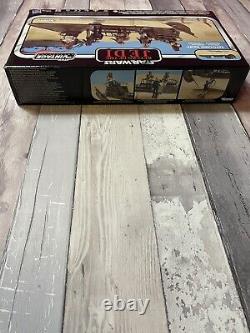 BNWT Hasbro Star Wars Collection Vintage Retour du Jedi Skiff de Tatooine