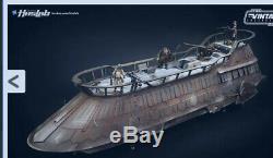 Barge Voile Nib Haslab Khetanna Jabba Star Wars Vintage Avec Potf Yak Face & Livre