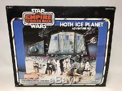Boite De Jeu D'aventure Hoth Ice Planet Star Wars Vintage Esb