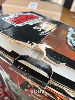 Boîte Palitoy Vintage Slave-1 Star Wars avec étui déflecteur. Sans instructions.