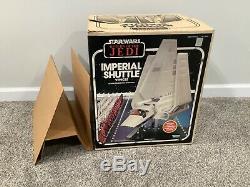 Boîte Vintage Imperial Shuttle Grande Forme Avec Insert Wars Original Kenner Étoiles