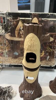 Boîte Vintage Kenner Star Wars Village Ewok