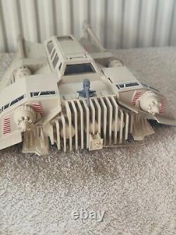 Boîte vintage Star Wars ROTJ Bi Logo Snowspeeder en état proche du MINT et fonctionnant